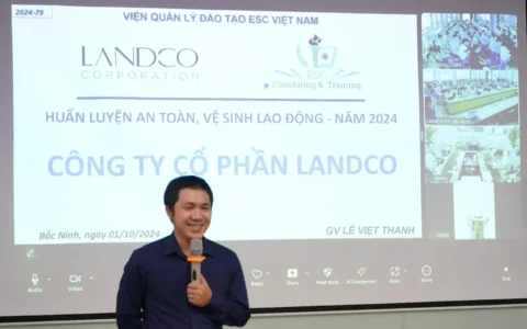 Huấn luyện An toàn & Vệ sinh lao động tại Landco Corporation